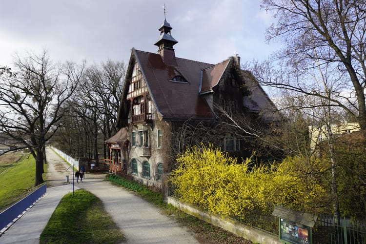Wroclaw,,Poland,-,March,22,,2020:,Polish,Building,In,Spring