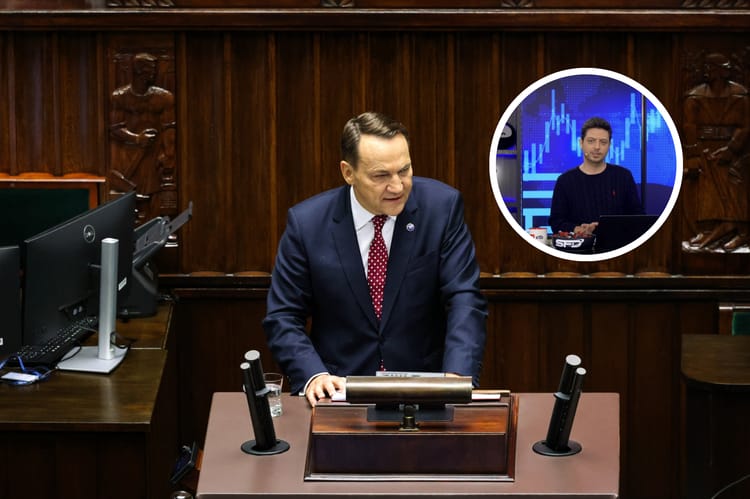 Radosław Sikorski i Łukasz Kaca