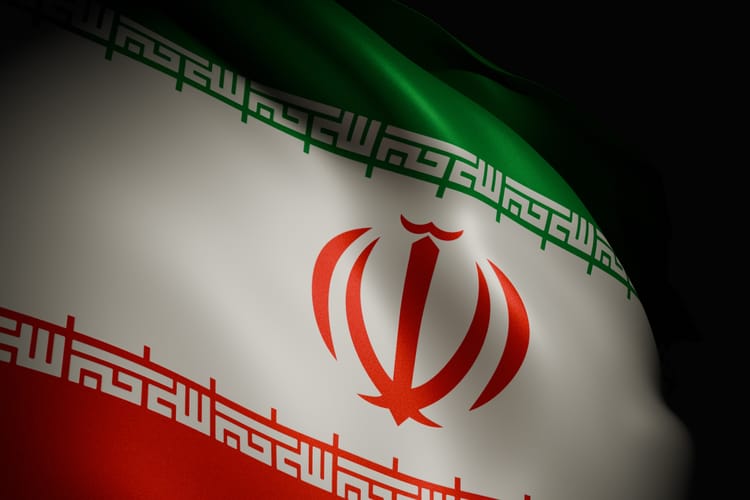 Irańska flaga.
