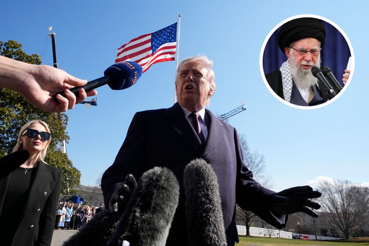 Donald Trump i Ali Chamenei