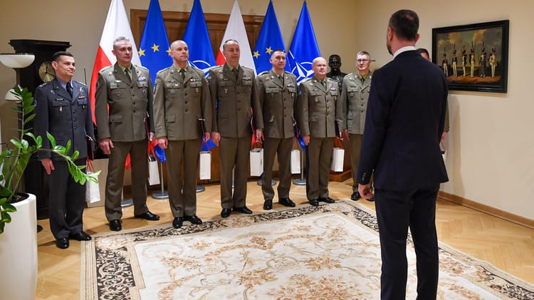 Nominacje dla oficerów Wojska Polskiego - 23 stycznia 2026 r. Fot. MON