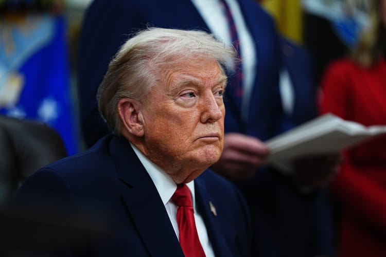 Prezydent USA Donald Trump.