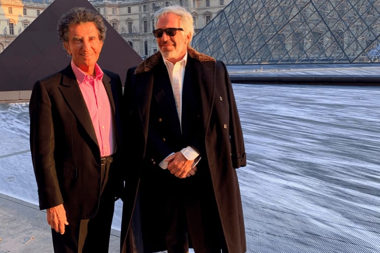 Jack Lang z Jeffreyem Epsteinem