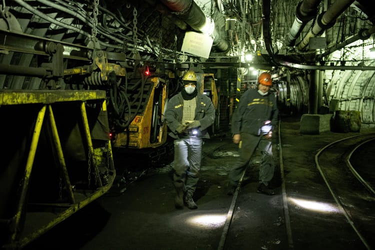 Kopalnia CzSM w Stonawie na Zaolziu