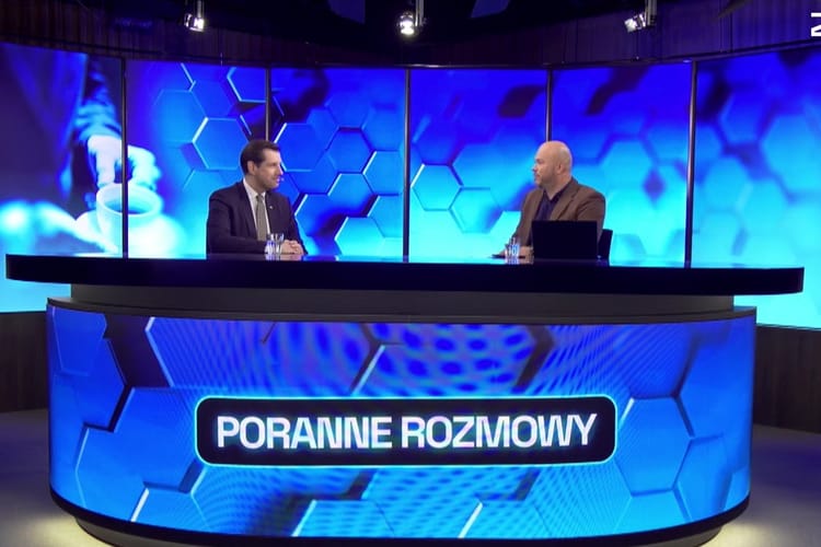 Tobiasz Bocheński i Jacek Prusinowski w porannej rozmowie w Kanale Zero