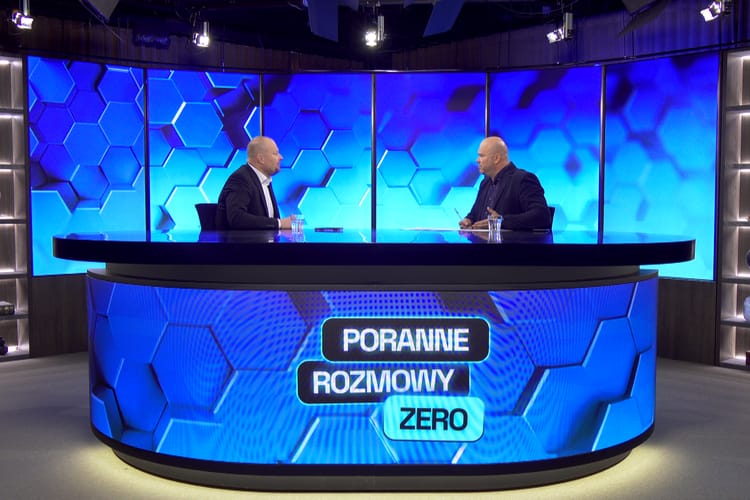 Witold Zembaczyński w Kanale Zero.