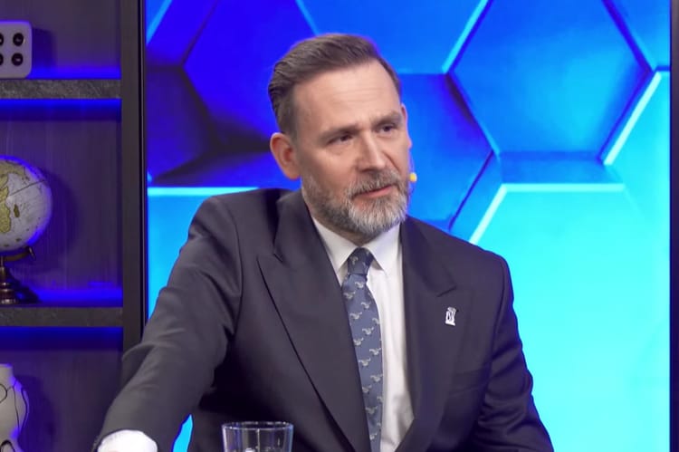 Prezes Stowarzyszenia Sędziów Iustitia Bartłomiej Przymusiński porannej rozmowie w Kanale Zero z Agnieszką Burzyńską