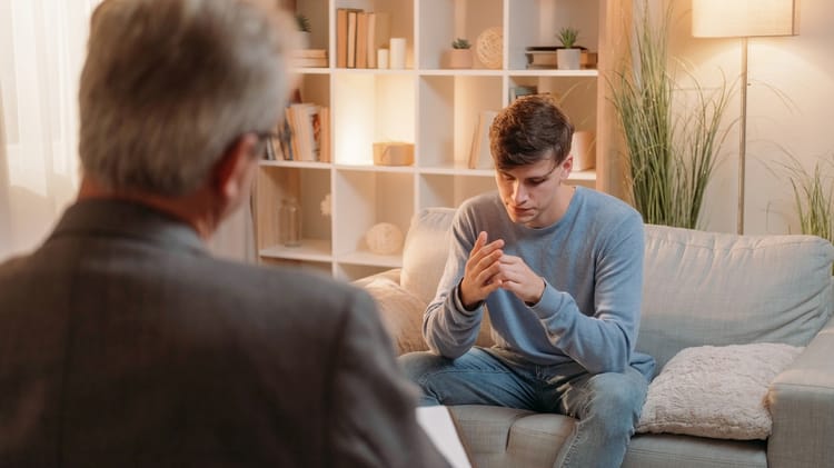 Psychology,Session.,Depressed,Man.,Mental,Health.,Psychiatrist,Counseling,Stressed,Male