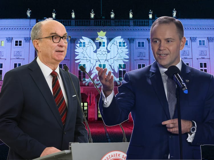 Pałac Prezydencki zareagował na decyzję USA ws. Włodzimierza Czarzastego (Fot. Grzegorz Jakubowski/KPRP/ PAP/Piotr Nowak/ PAP/Leszek Szymański)