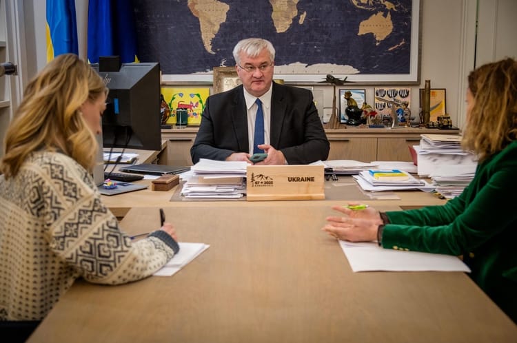 Szef ukraińskiego MSZ Andrij Sybiha