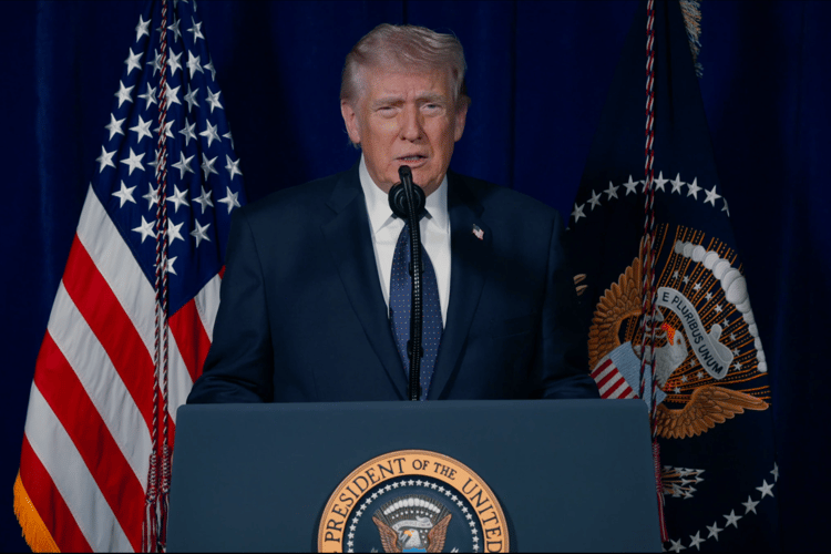 Donald Trump opublikował oświadczenie.