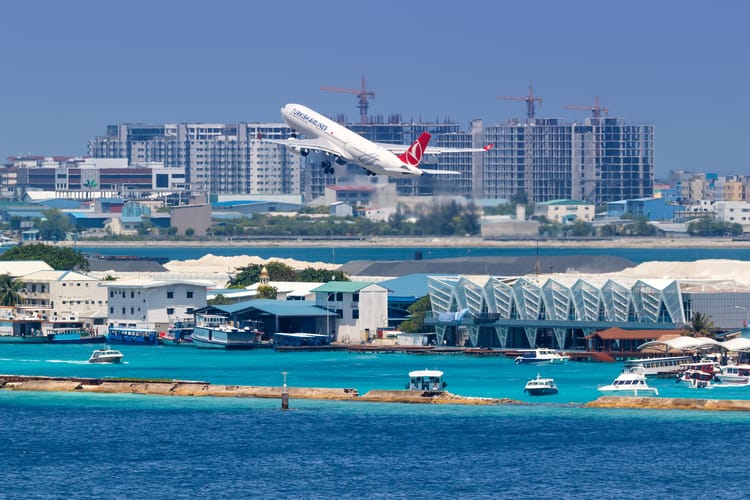 Male,,Maldives,–,February,18,,2018:,Turkish,Airlines,Airbus,A330