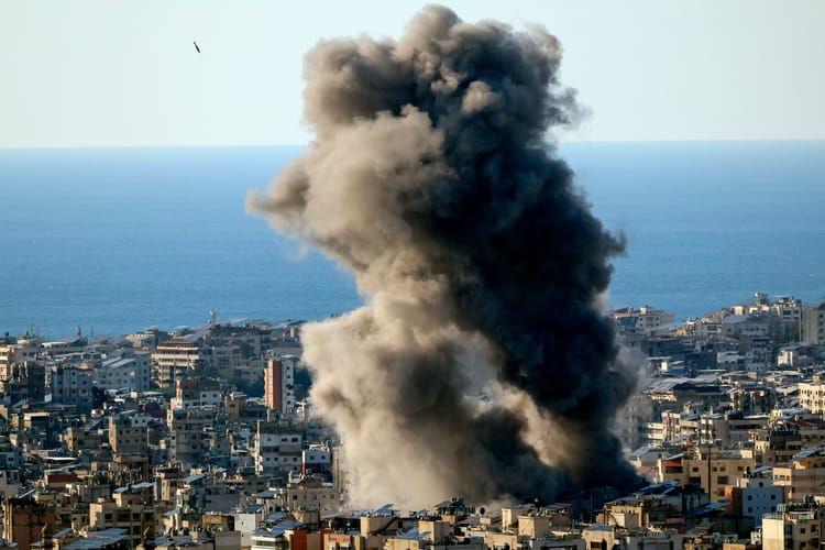 Uderzenie Izraela na Liban