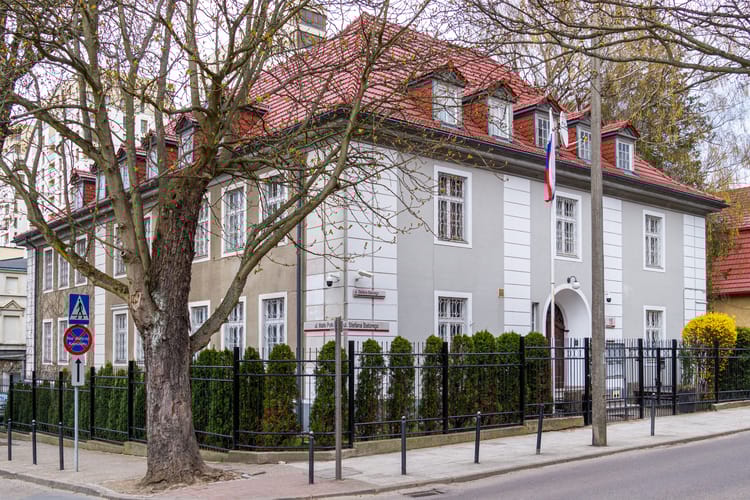 Rosyjski konsulat w Gdańsku.
