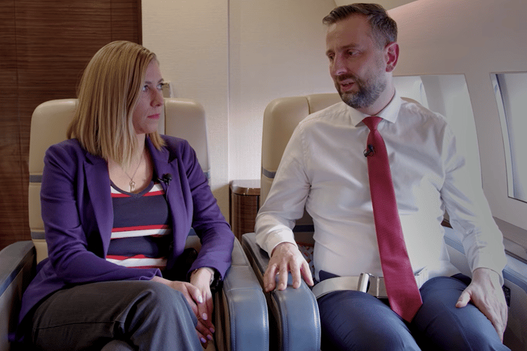 Władysław Kosiniak-Kamysz i Joanna Pinkwart