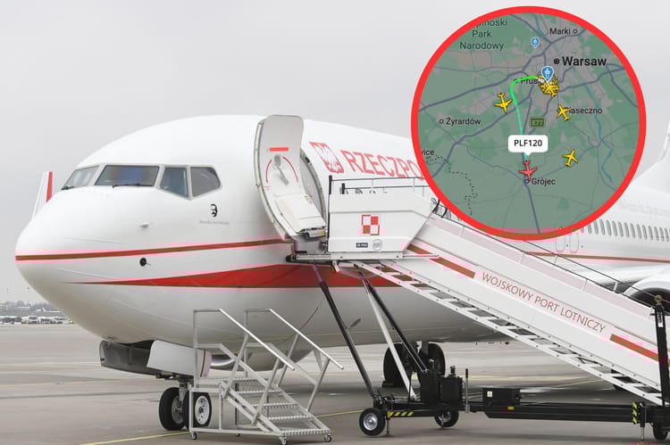 Polskie Boeingi 737 w drodze do Omanu.