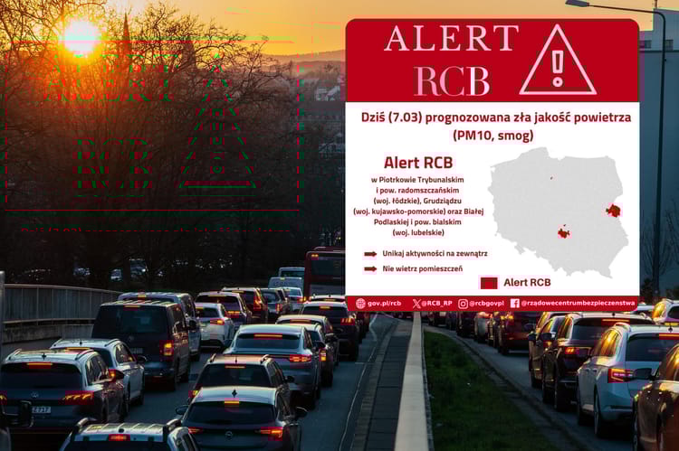 Smog. RCB wydało alert, w tych miejscach nie wychodź na zewnątrz.