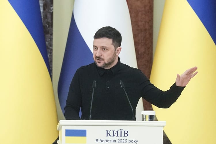 Prezydent Wołodymyr Zełenski