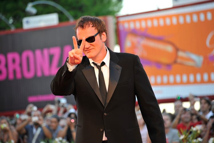 Venice,,Italy,-,September,11:,Director,Quentin,Tarantino,Looking,At