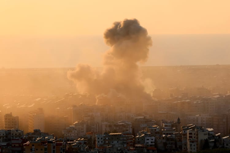 Israeli strikes hit Beirut's southern suburbs