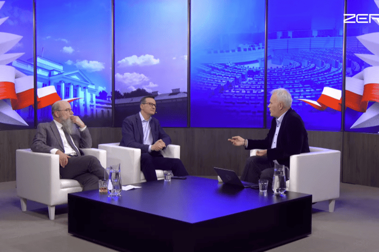 Mateusz Morawiecki, Jan Rokita, Robert Mazurek.