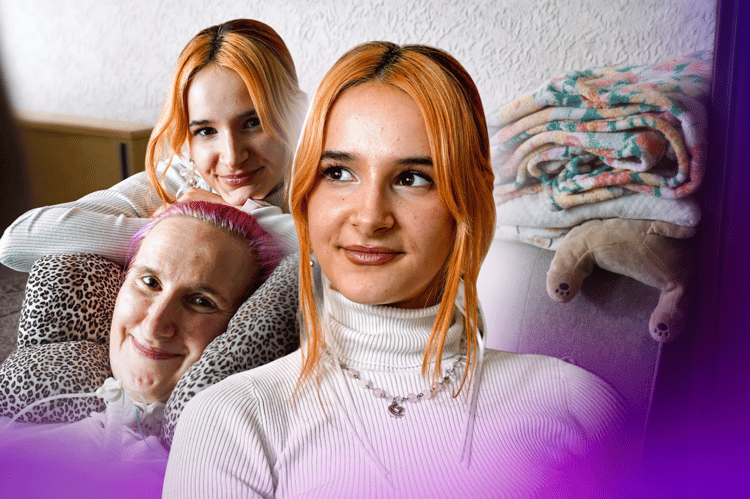 17-letnia Oliwia i jej mama na co dzień mieszkają w Grudziądzu.