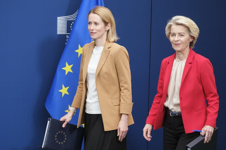 Kaja Kallas i Ursula von der Leyen