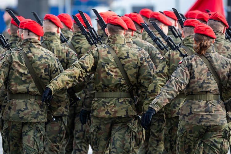 Polish,Army.,Polish,Soldiers,On,Duty.