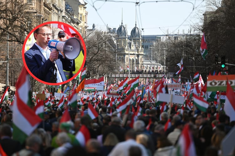 Polski polityk na wiecu Orbana. Sprzeciwia się „polityce wojennej”.