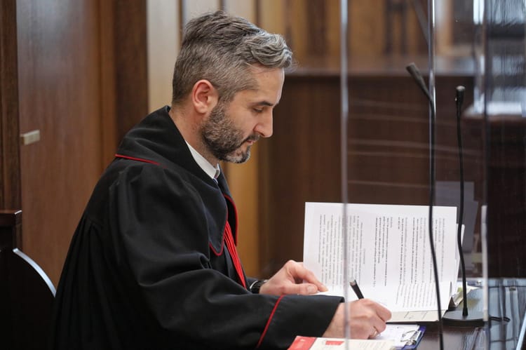 Jan Drelewski w Sądzie Okręgowym w Warszawie