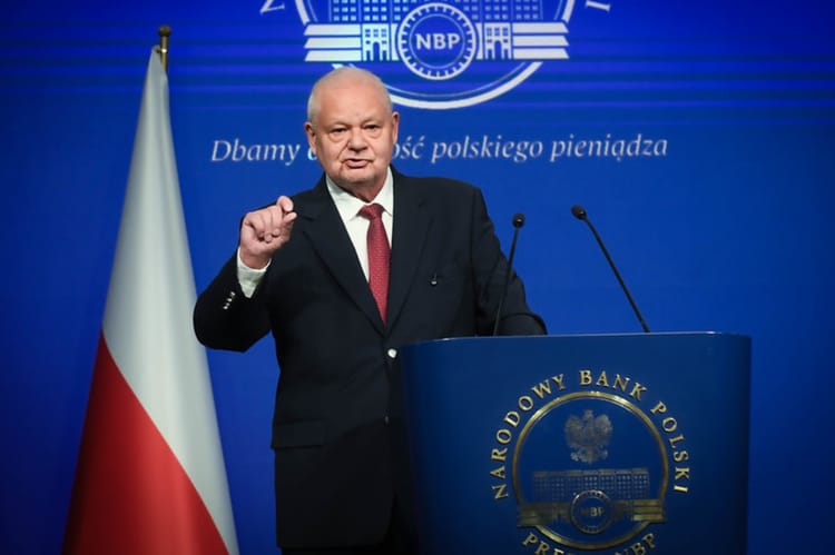 Prezes NBP Adam Glapiński