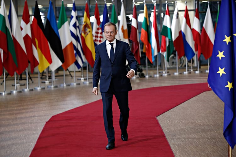 Donald,Tusk,,President,Of,The,European,Council,Arrives,In,European
