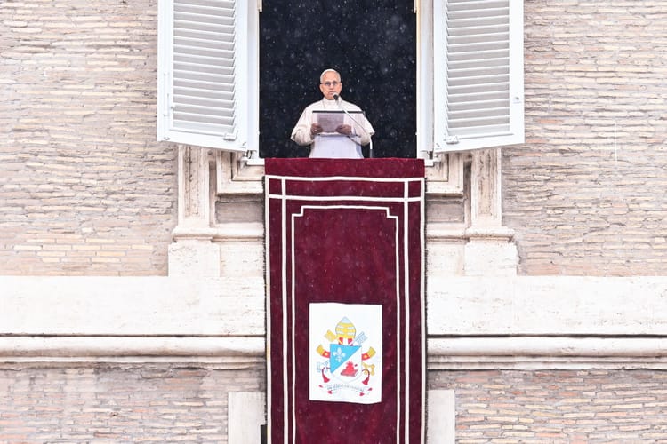 Pope Leo XIV leads Angelus prayer in St. Peter's Square