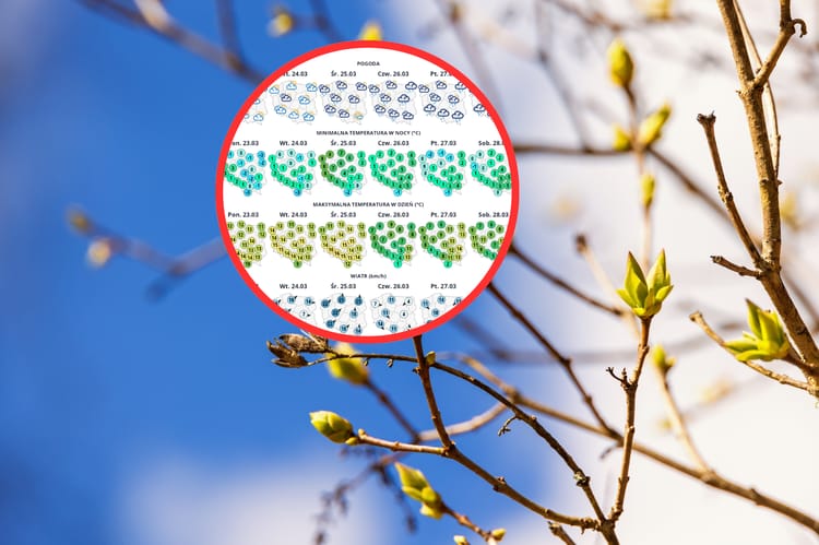 Pogoda wczesną wiosną