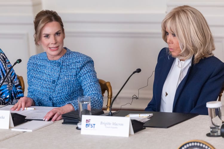 US First Lady Melania Trump hosts Fostering the Future Together Global Coalition Summit roundtable
