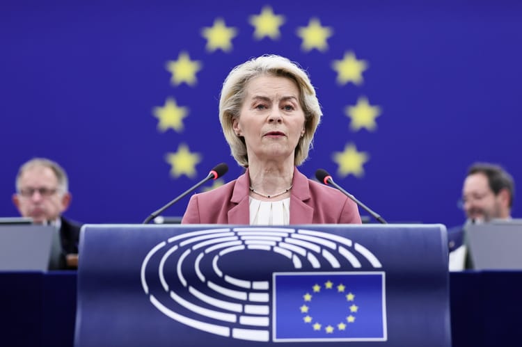 Przewodnicząca Komisji Europejskiej Ursula von der Leyen.