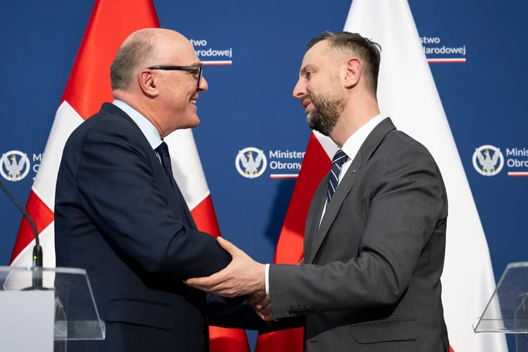 Spotkanie ministrów obrony Polski i Szwajcarii.