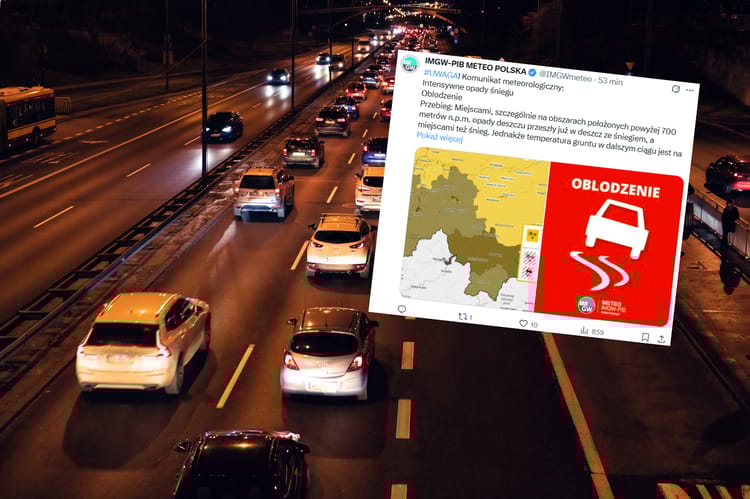 Alerty pogodowe w przeważającej części kraju. Możliwe przymrozki.