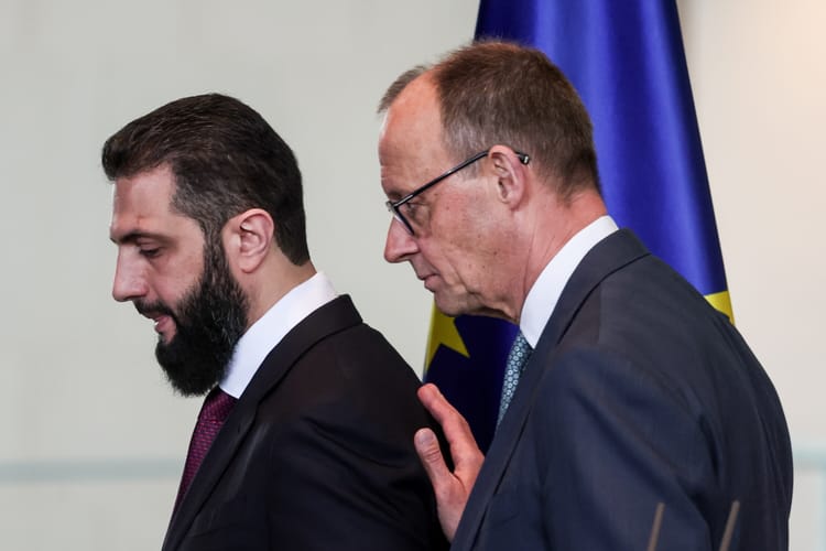 Syrian President Ahmed al-Sharaa visits Berlin