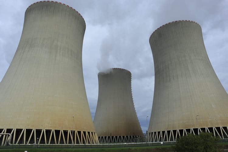 Cooling,Towers,At,Temelin,Nuclear,Power,Plant,In,The,Czech