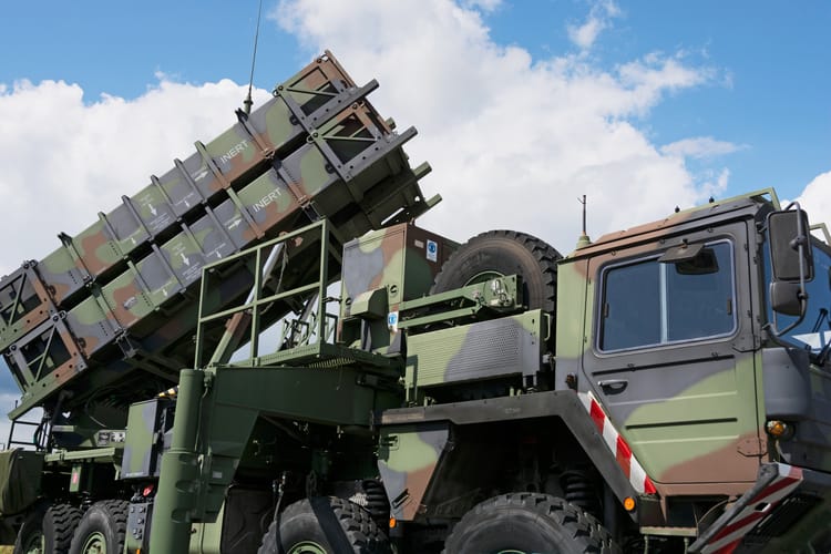 Close-up,Of,Mim-104,Patriot,Air,Defense,System