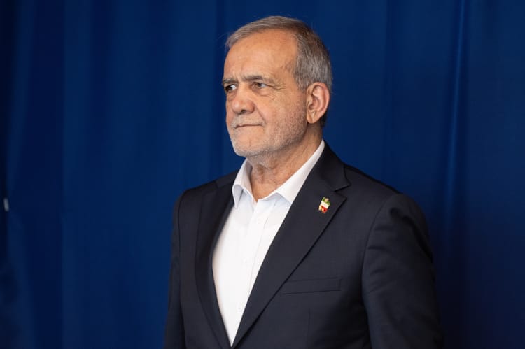 Prezydent Iranu Masud Pezeszkian