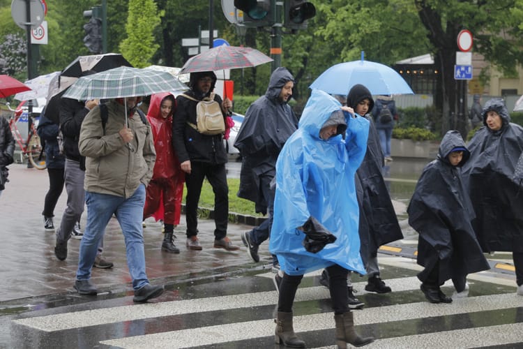 Cracow,,Poland,-,April,27,2019:,City,Life,In,The