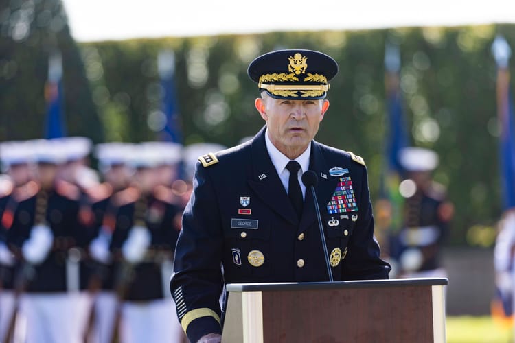 Hegseth and George host a POW/MIA Recognition Day ceremony at the Pentagon