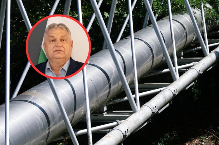 Orbán: Znaleziono ładunki wybuchowe przy gazociągu zaopatrującym Węgry.