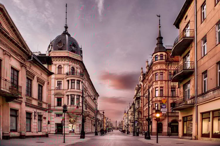 View,Of,The,Beautiful,City,Of,?ód?