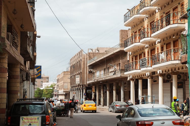 Baghdad,,Iraq,-,March,22,,2025:,Life,In,Baghdad,Streets