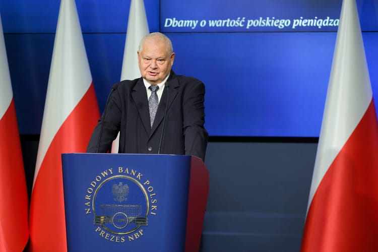 Prezes NBP Adam Glapiński