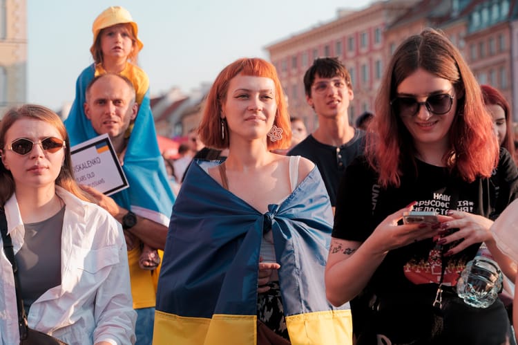 Ważny termin, o którym powinni pamiętać Ukraińcy w Polsce (Na zdj. warszawskie obchody Dnia Niepodległości Ukrainy w sierpniu 2024 r.)