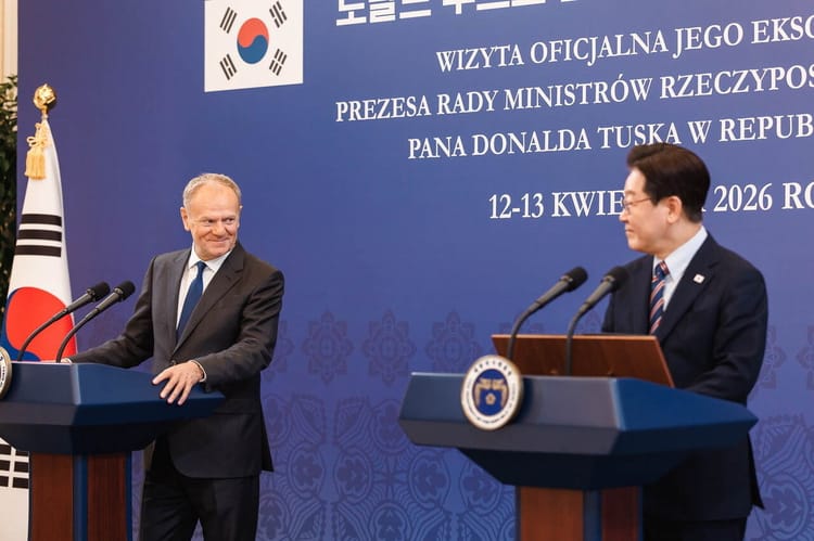 Donald Tusk, Lee Jae Myung.